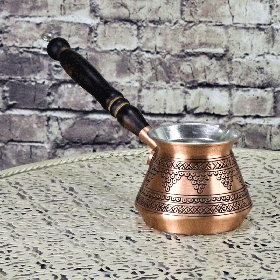 Turkish Coffee Set Copper Coffee Pot Arabic Coffee Set 